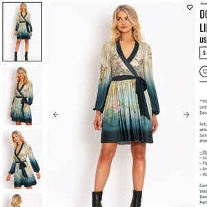 ❌SOLD❌ DON'T BE KOI WRAP DRESS - LIMITED - Size S - Blackmilk